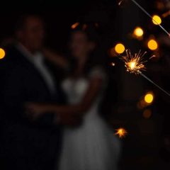 Sparklers σε Γάμο